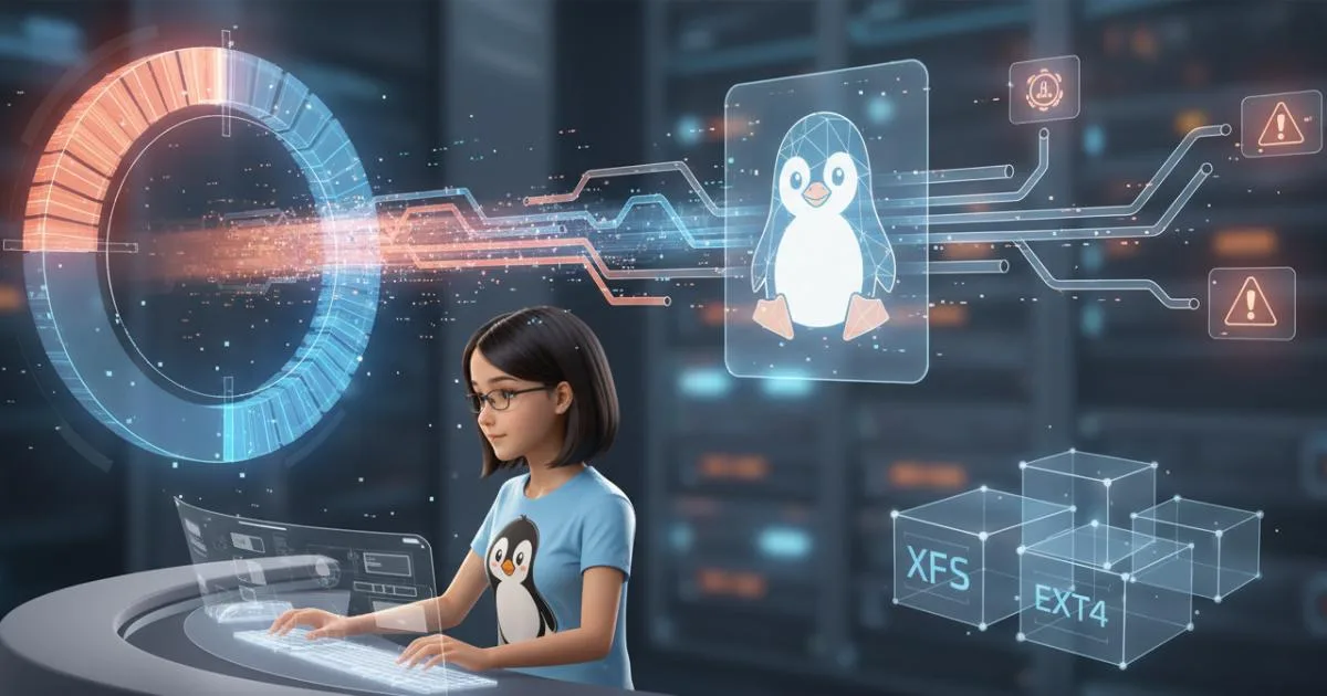 Квоти диска в Linux (XFS/EXT4): користувацькі, проєктні та автоматичні оповіщення