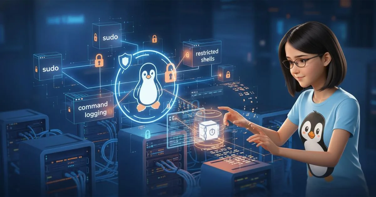 Як обмежити права звичайних користувачів у Linux: sudo, обмежені shell та логування команд