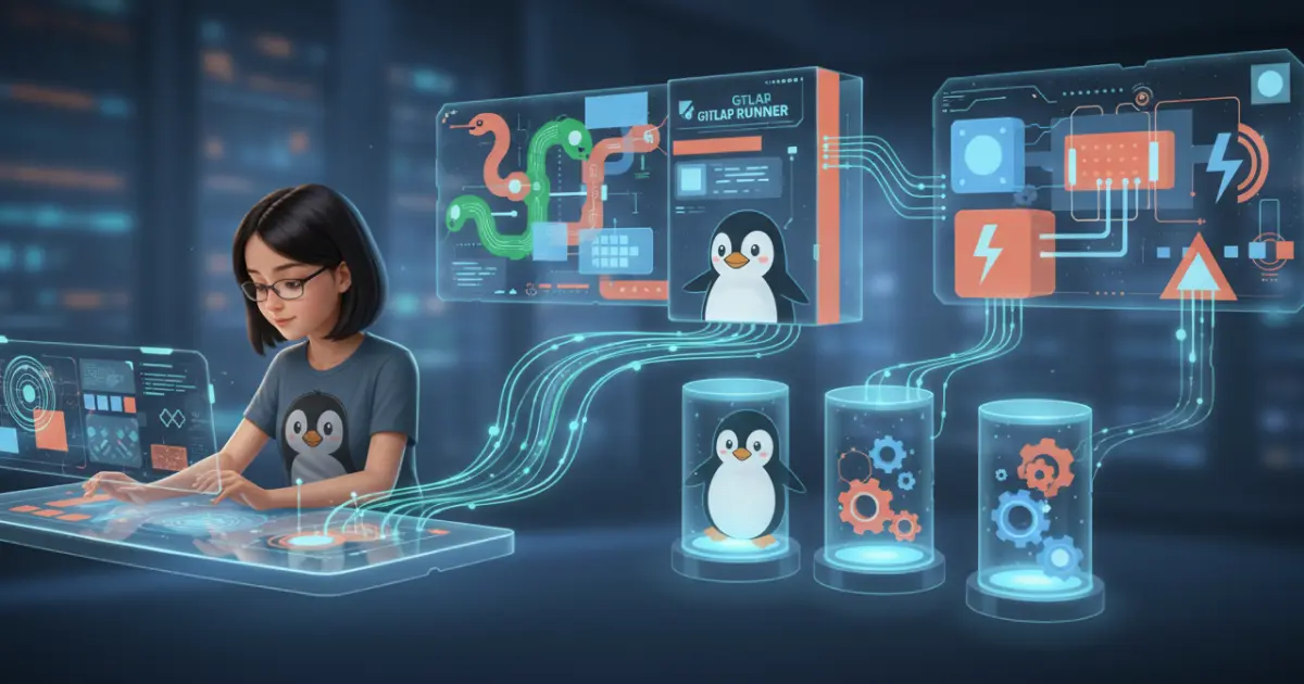 GitLab Runner у Docker на Linux: автоматична збірка й тести для Python та Node.js