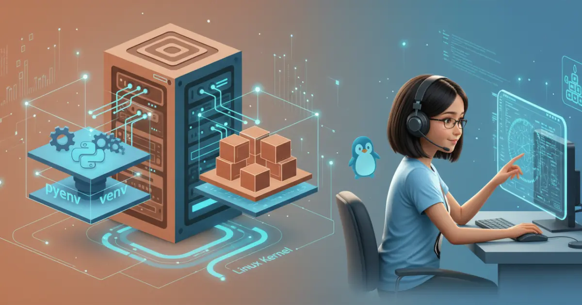 Створюємо стабільне локальне середовище Python у Linux з pyenv, venv і Docker