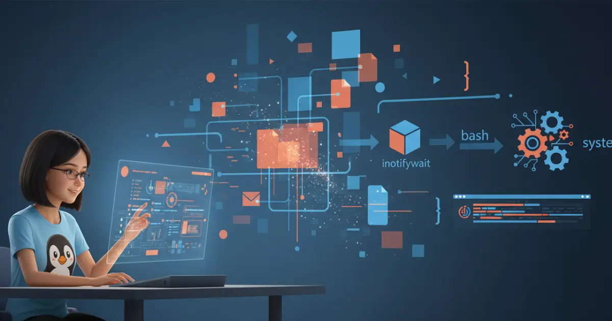 Миттєвий аудит змін файлів у Linux: inotifywait + bash + systemd