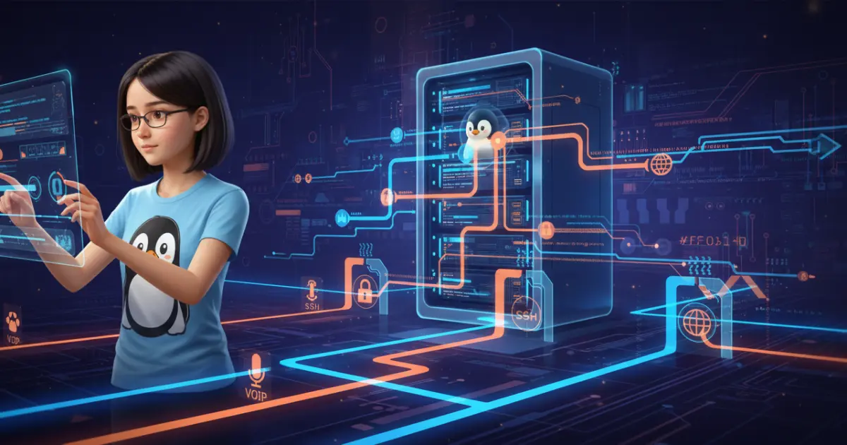 QoS і traffic shaping з tc та nftables: пріоритет для VoIP, SSH і веб‑трафіку на Linux‑сервері